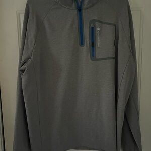 Men’s Vineyard Vines Quarter Zip Gray Pullover size XL